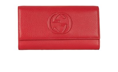 Gucci Soho Continental Wallet, front view